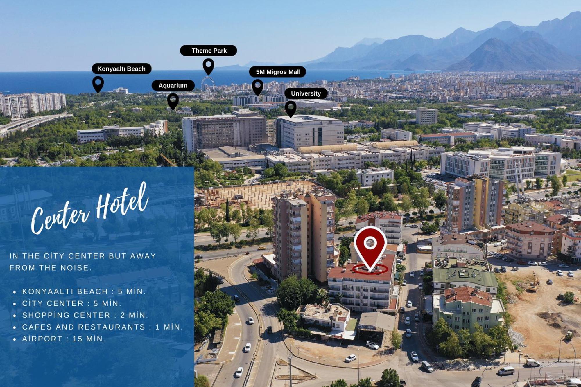 Antalya Residence Hotel Eksteriør billede