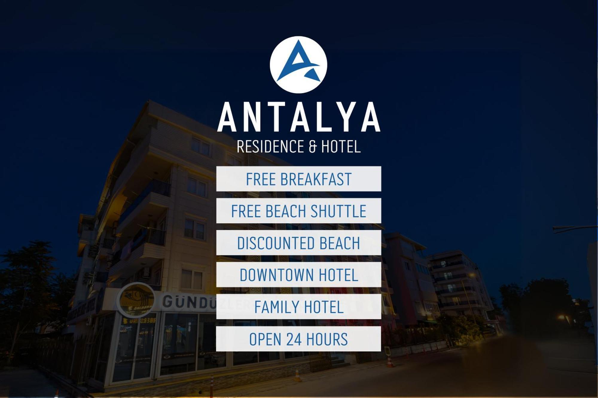Antalya Residence Hotel Eksteriør billede