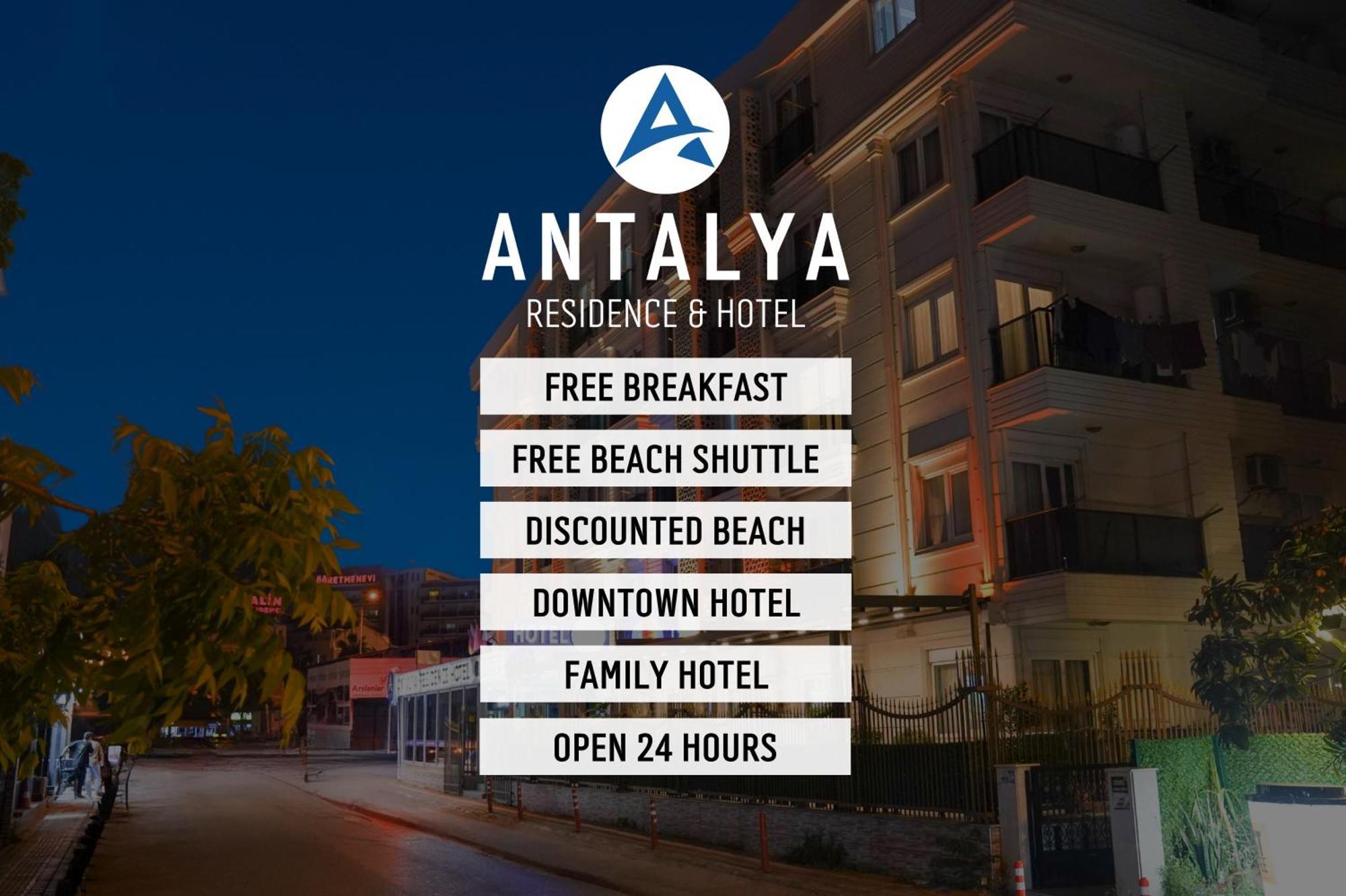 Antalya Residence Hotel Eksteriør billede